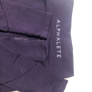 Alphalete R6 Revival Leggings, Deep Purple, M